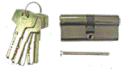 Профильные цилиндры Elementis ключ-ключ с перфорированным ключом
