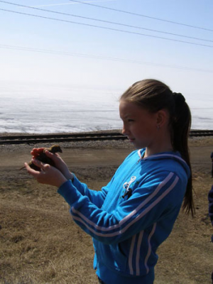 День птиц в школе поселка Порт Байкал